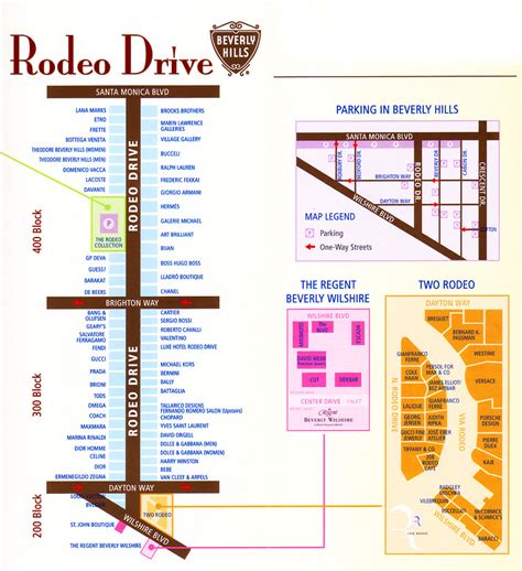 rodeo drive store map.